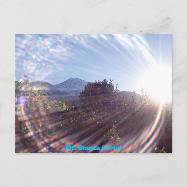 Postal Portal Mt. Shasta (Anverso)