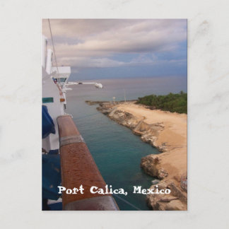 Postal portcalicamexico, Port Calica, México