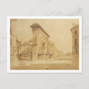 Postal Porte St Denis, París (c/c)