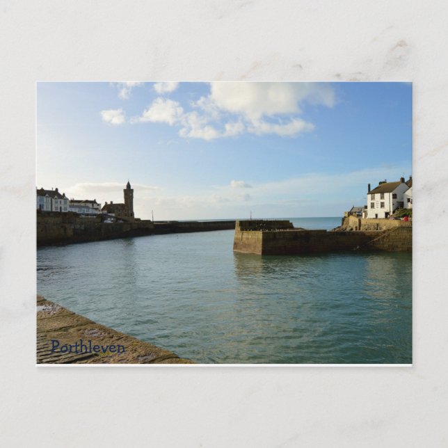 Postal Porthleven Cornwall England (Anverso)