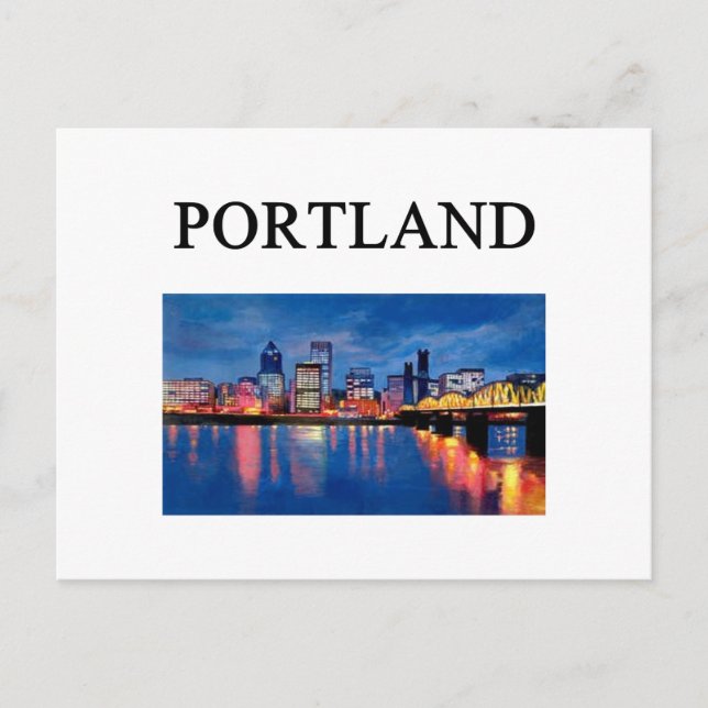 POSTAL PORTLAND (Anverso)