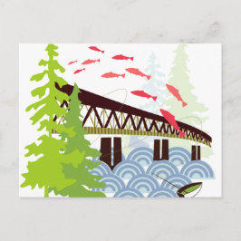 Postal Portland del puente de Sellwood Viejo