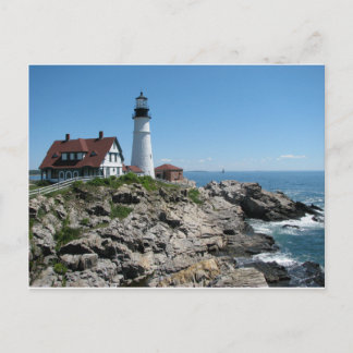 Postal Portland Head Light, Maine, Estados Unidos.