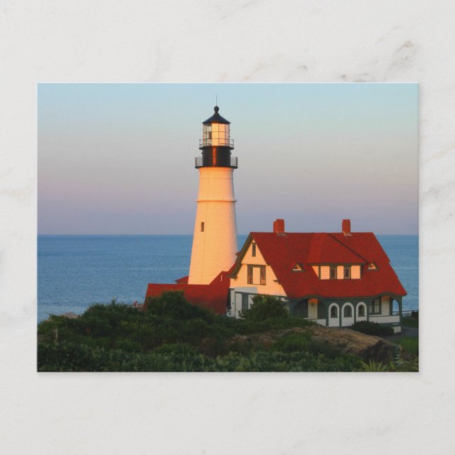 Postal Portland Head Lighthouse Maine (Anverso)