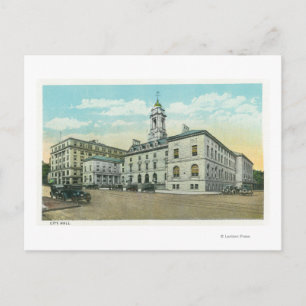 Postal Portland, MaineExterior vista del ayuntamiento