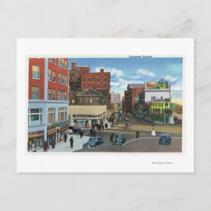 Postal Portland, MaineView de la Plaza del Congreso