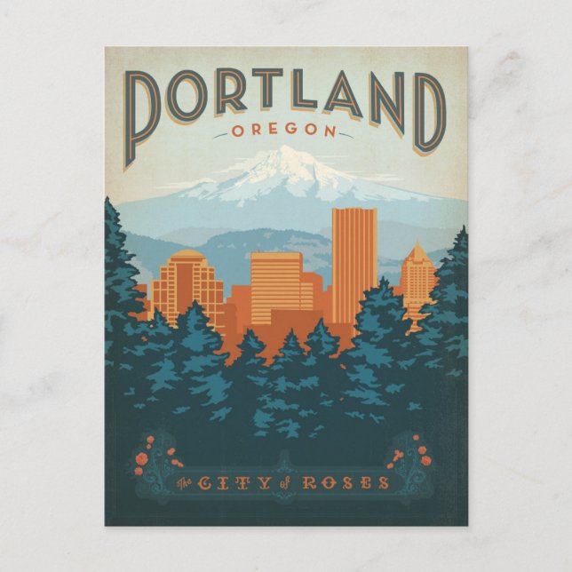 Postal Portland, OR (Anverso)