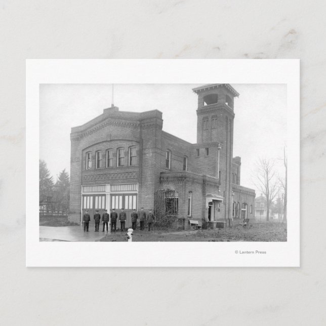 Postal Portland, OR Fire Station View and Tower (Anverso)