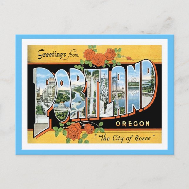 Postal Portland Oregon (Anverso)