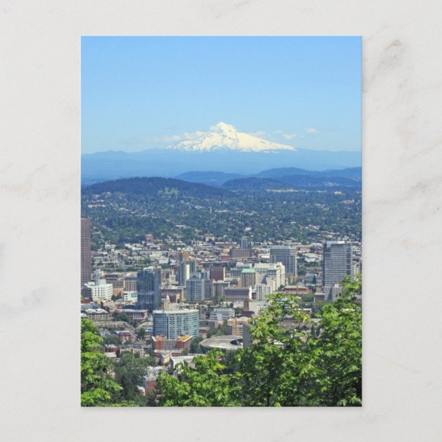 Postal Portland, Oregon City y Mountain View (Anverso)