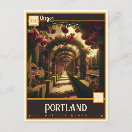 Postal Portland, Oregón | Vintage
