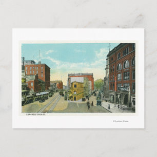 Postal Portland, vista de MaineScenic de Plaza del Congre