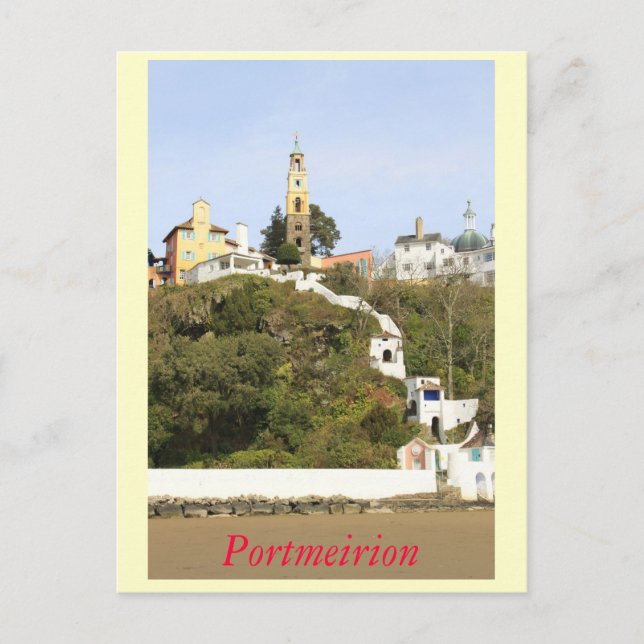 Postal Portmeirion (Anverso)