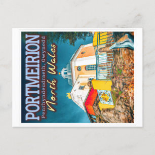 POSTAL PORTMEIRION - PENRHYNDEUDRAETH GWYNEDD NORWALES