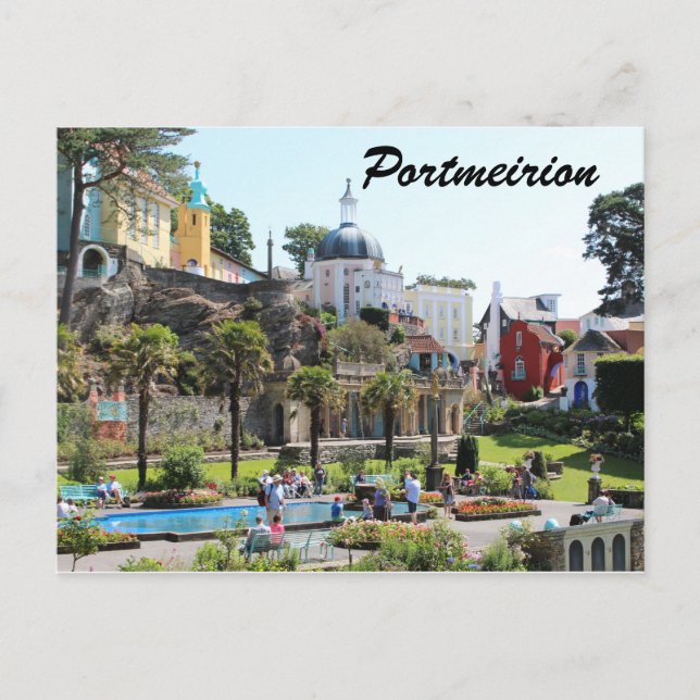 Postal Portmeirion Postcard One (Anverso)