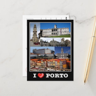 Postal Porto - Amo - Portugal -