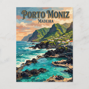 Postal Porto Moniz Portugal
