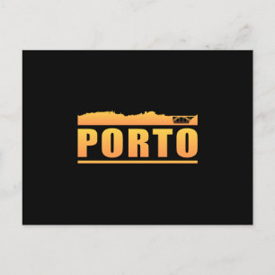 Postal Porto Portugal City Skyline Cityscape Gracioso reg