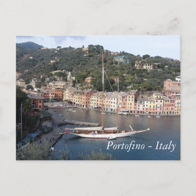 postal - Portofino - Italia (Anverso)