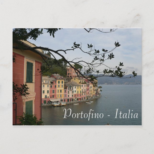 postal - Portofino Italia (Anverso)