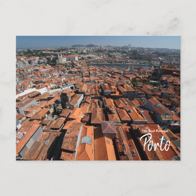 Postal Portotechos - El verdadero Portugal (Anverso)