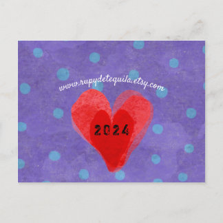 Postal Portrait doll Very Pery 2022  Postcard