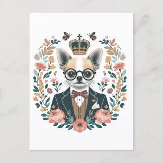 Postal Portrait folk du roi Chihuahua
