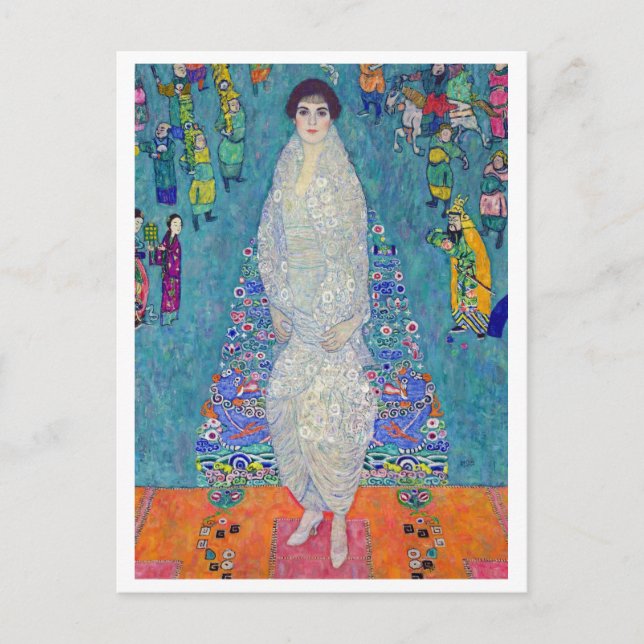 Postal Portrait of Elisabeth Lederer, Gustav Klimt (Anverso)