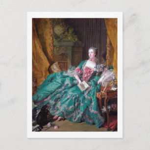 Postal Portrait of Madame Pompadour, Boucher
