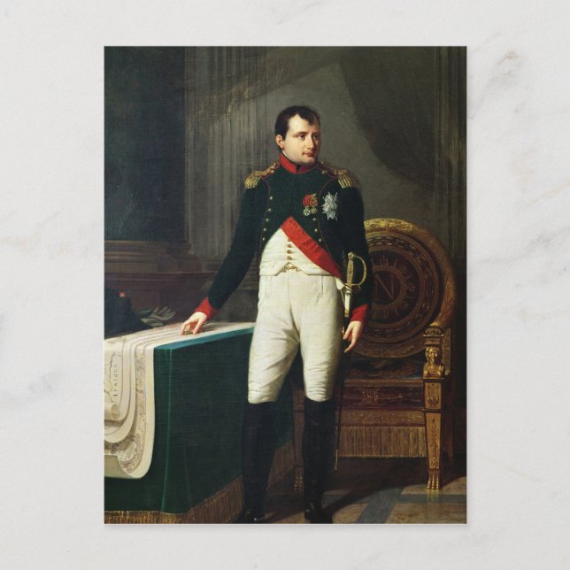 Postal Portrait of Napoleon Bonaparte  1809 (Anverso)
