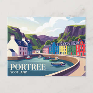 Postal Portree, Isla de Skye Escocia, Reino Unido