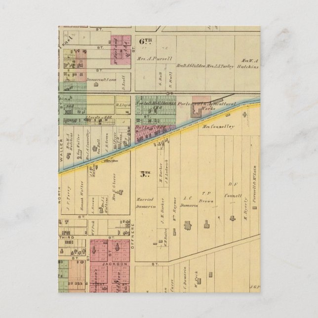 Postal Portsmouth, Ohio (Anverso)