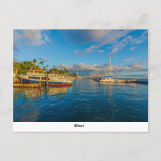 Postal portuaria de Lahaina