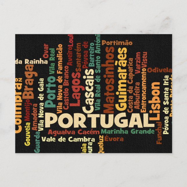 postal PORTUGAL (Anverso)