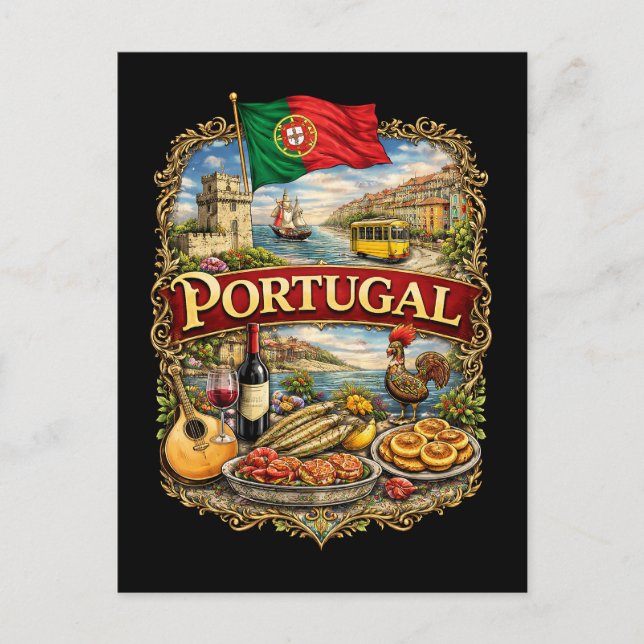 Postal Portugal (Anverso)