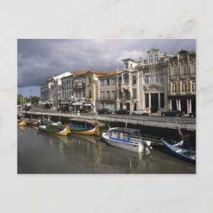 Postal Portugal, Aveiro. Moliceiros (recolectando algas m