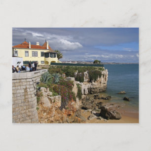 Postal Portugal, Cascais. Praia da Rainha, una playa en 2