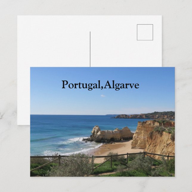 Postal portugal,europa,algarve (Anverso / Reverso)