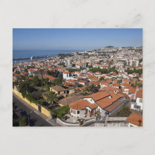 Postal Portugal, Isla de Madeira, Funchal. Teleférico