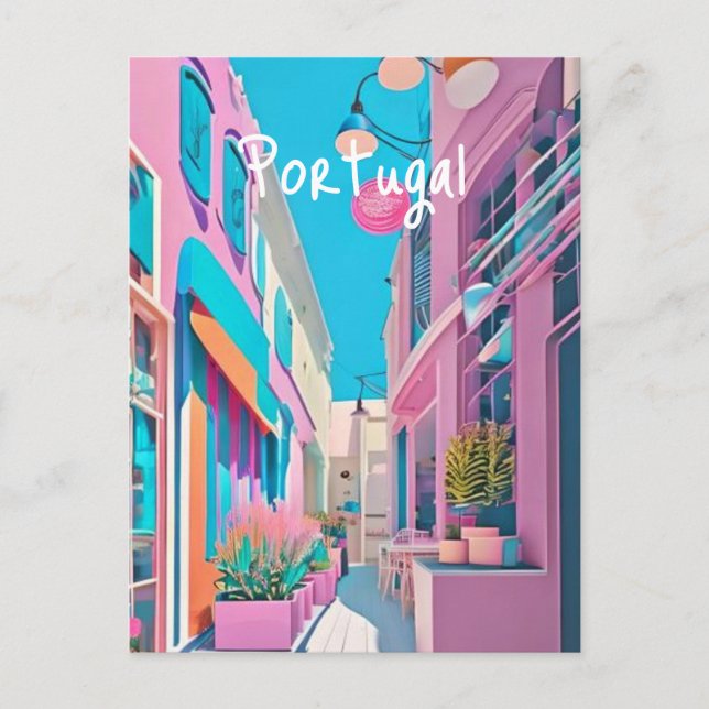 Postal Portugal Lisboa (Anverso)