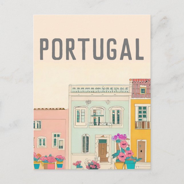 Postal Portugal Lisboa (Anverso)