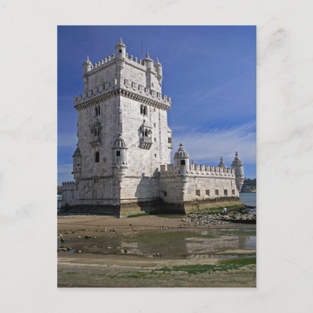 Postal Portugal, Lisboa. Torre de Belem, un mundo de la (Anverso)