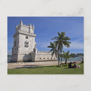 Postal Portugal, Lisboa. Torre de Belem, un Patrimonio Mu