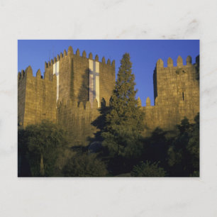 Postal Portugal, Minho, Guimaraes. Castillo de Sao
