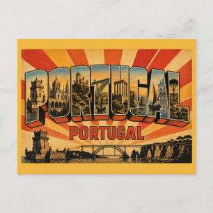 Postal Portugal País Vintage