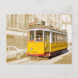 Postal Portugal - tranvía clásico de Lisboa
