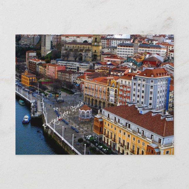 Postal Portugalete, España (Anverso)