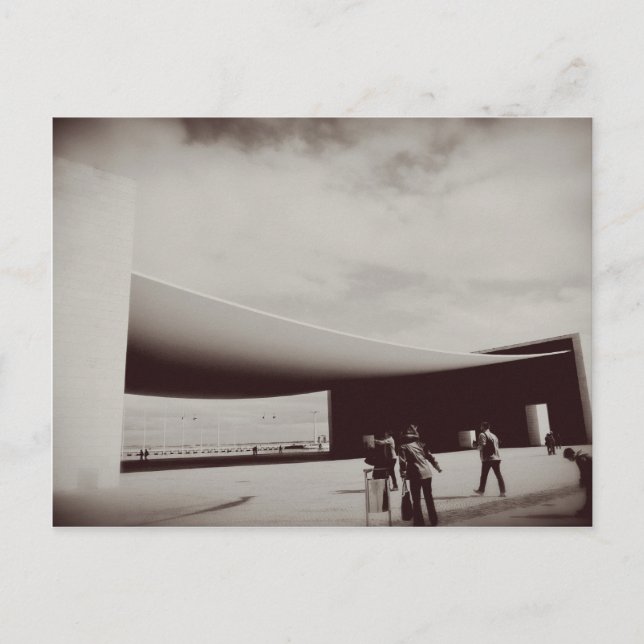 Postal Portugalia de Álvaro Siza Vieira (Anverso)