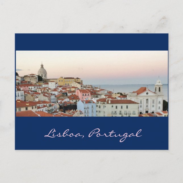 Postal Portugués: Lisboa, Portugal (Anverso)