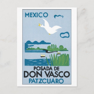 Postal Posada de México de Don Vasco Patzcuaro